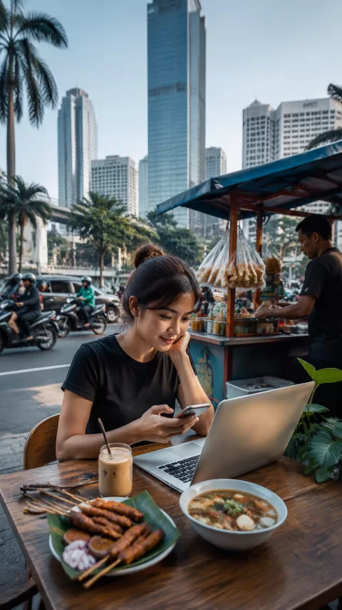 Menikmati Kuliner dan Gaya Hidup Digital di Jakarta